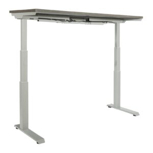 Office Star Ascend II 60″ x 24″ 3-Stage Electric Standing Desk installed