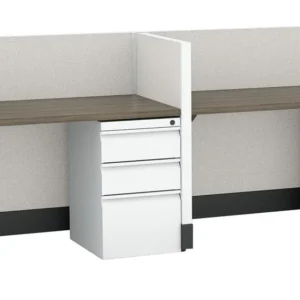 Office Star Call Center Telemarketing Cubicles for 2 installed