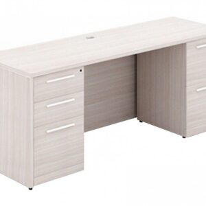 Corp Design Credenza Desk with Drawers