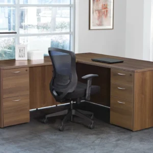 Office Star L Shaped Office Furniture Desk installed