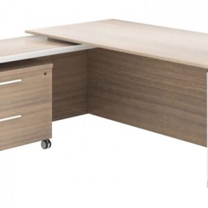 Corp Design Executive L-Shaped Desk with Drawers