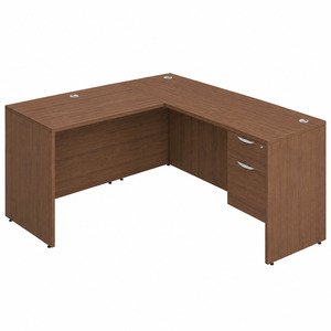 N9NE Classic Laminate L-Shape Desk 72″ x 66″ (CLALD4042N) installed in an office