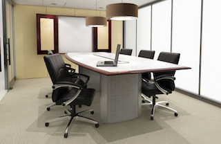 Friant Conference Table Mesa Typical A installed