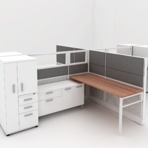 Friant Novo Cubicle Workstation installed