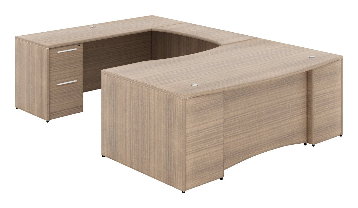 Corp Design U-Shaped Desk with Drawers - Image 2
