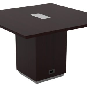 Office Star Tuxedo TUX-59 48″ Square Meeting Table installed