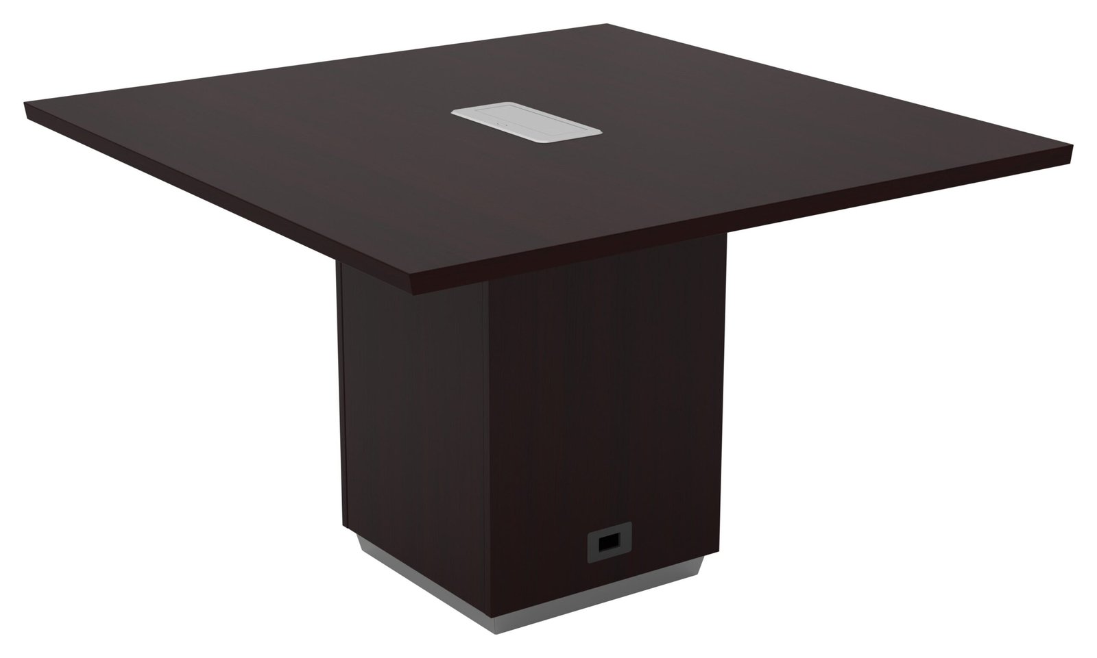 Office Star Tuxedo TUX-59 48″ Square Meeting Table installed