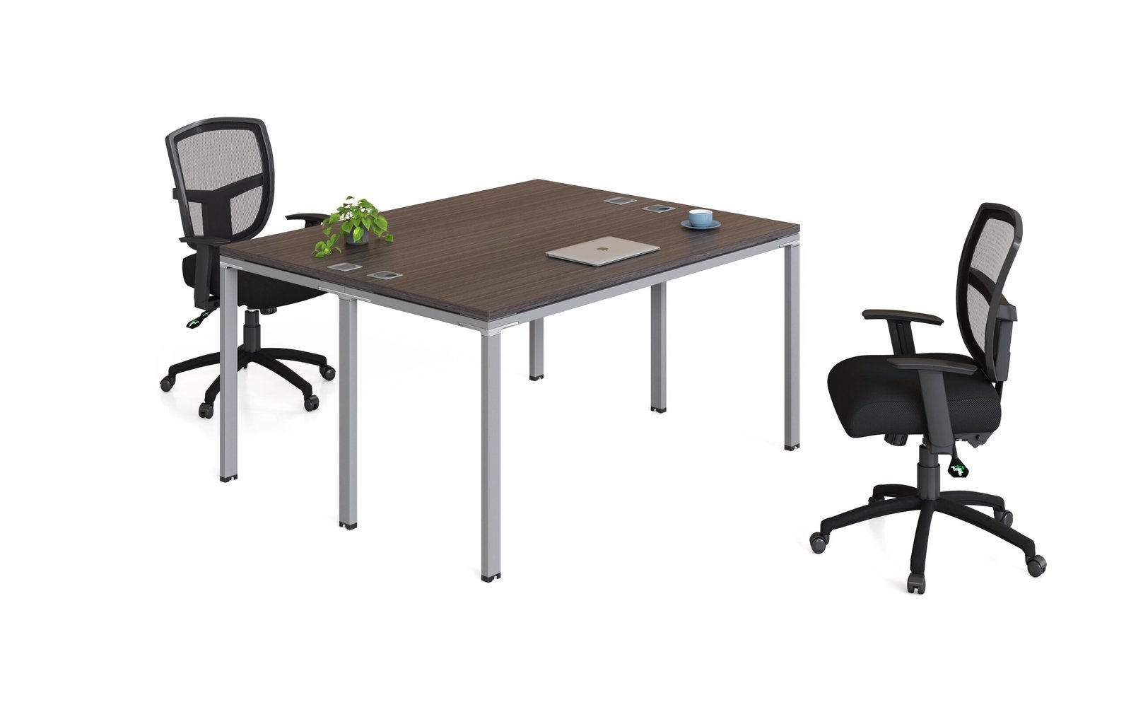Boss Simple System Facing Desk Pair for Two (SGSD013)