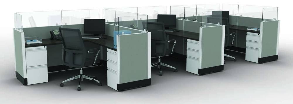 Cubicles & Workstations installed