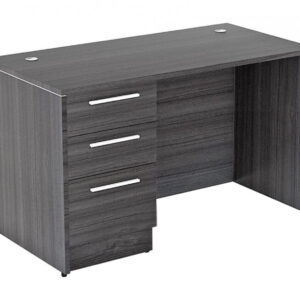 Corp Design Small Pedestal Desk with Drawers