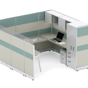 Friant Novo Monolithic Privacy Station installed