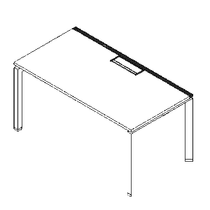 Friant Verity Single-User Open-Plan Benching Desks – 3 Typicals installed
