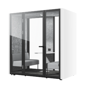 Friant ReddiSpace WeTime 4-Person Meeting Pod Plus installed
